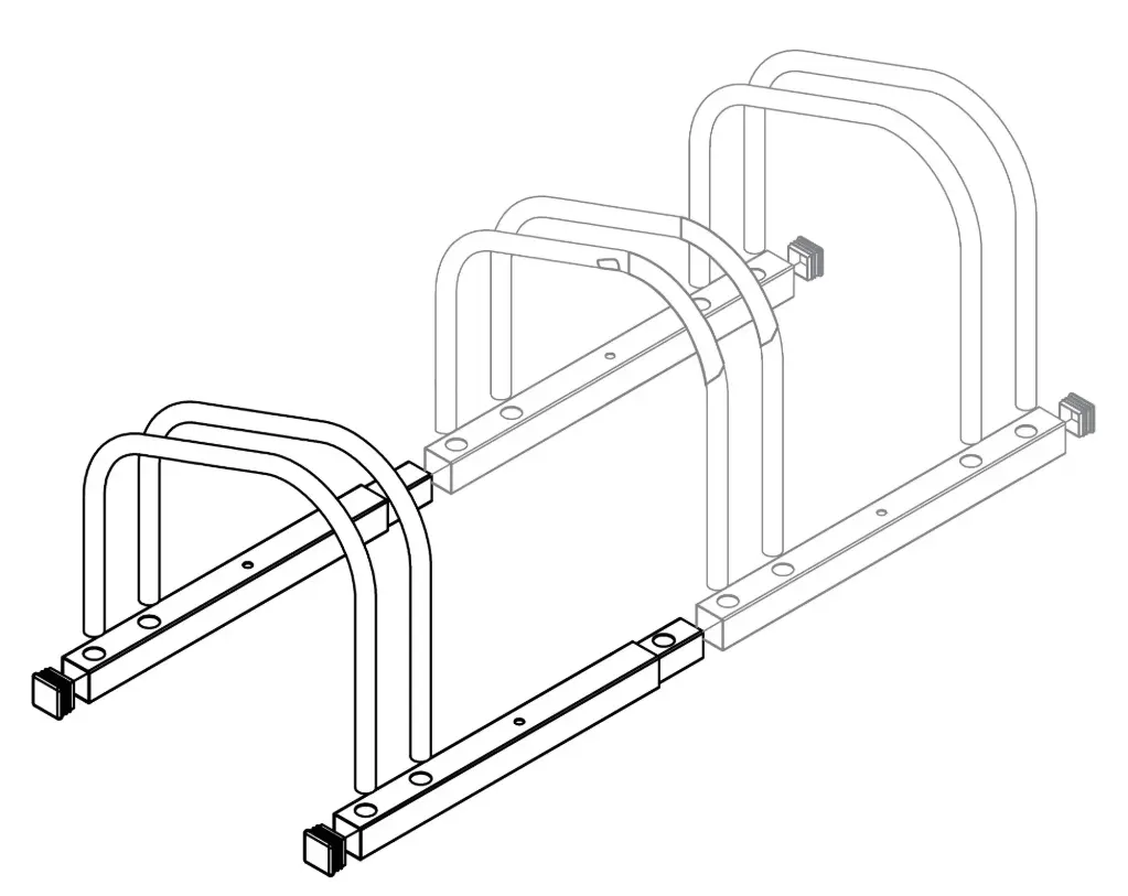 Uitbreiding fietsenrekken