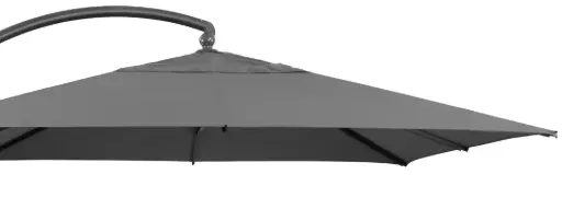 [SG40002314] Toile de parasol carrée Olefin 320 (Titane) 