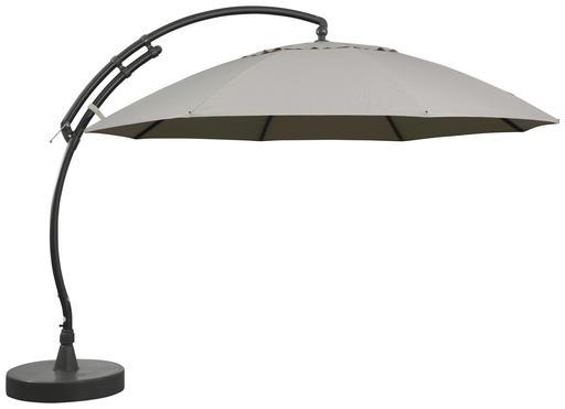 [SGN10336939] Parasol Olefin 375 + voet (Licht taupe) 
