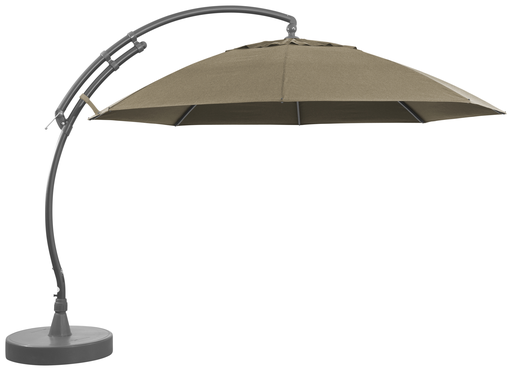 [SGN10345241] Parasol Olefin 375 + pied (Taupe) 