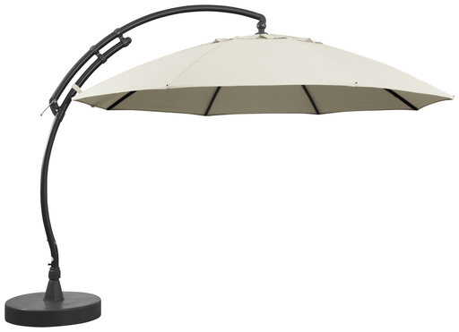 [SGN10345242] Parasol Olefin 375 + voet (Beige) 