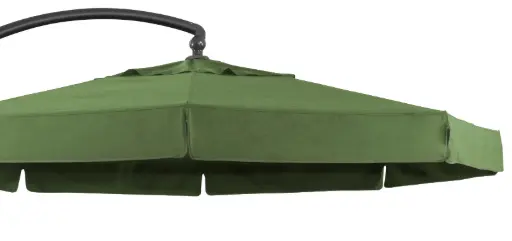 [SGN40003084] Toile de parasol octogonale Olefin 350 (Vert foncé) 