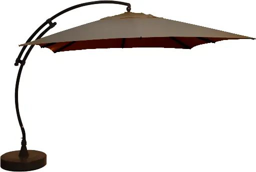 Parasol carré Olefin 320 + pied 